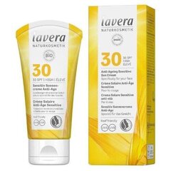 Lavera Anti-Ageing Sensitive Sun Cream SPF 30 - Sunscreen 50ml цена и информация | Кремы от загара | hansapost.ee