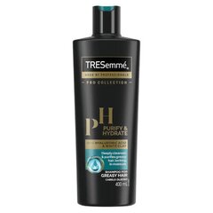 TRESemmé Purify & Hydrate (šampoon) 400 ml puhastav šampoon rasustele juustele hind ja info | Tresemme Parfüümid, lõhnad ja kosmeetika | hansapost.ee