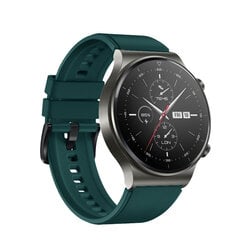 Randmepael Silikoonist randmepael käevõru Huawei Watch GT 2 Pro jaoks, roheline (roheline) цена и информация | Аксессуары для смарт-часов и браслетов | hansapost.ee