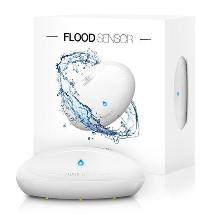 Fibaro Flood Sensor Z-Wave цена и информация | Andurid, sensorid | hansapost.ee