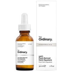 Niisutav näo- ja juukseõli The Ordinary 100% Plant-Derived Hemi-Squalane 30 ml цена и информация | Сыворотки для лица, масла | hansapost.ee