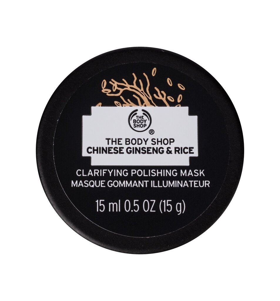 Puhastav näomask The Body Shop Ginseng 15 ml цена и информация | Näomaskid ja silmamaskid | hansapost.ee