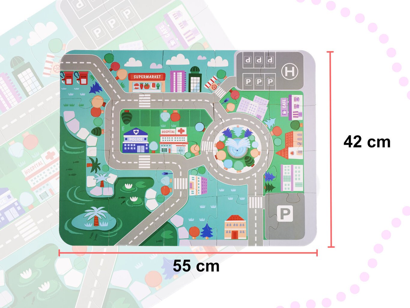 Arendavad puidust kuubikud, 120 tk hind ja info | Klotsid ja konstruktorid | hansapost.ee