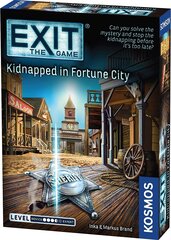 Настольная игра EXIT: Kidnapped in Fortune City, ENG цена и информация | Настольные игры | hansapost.ee