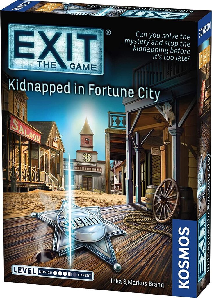 EXIT: Kidnapped in Fortune City (EN) цена и информация | Lauamängud ja mõistatused perele | hansapost.ee