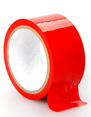 Ouch! самоклеющаяся лента для бондажа (20 м) Красный цена и информация | БДСМ и фетиш | hansapost.ee