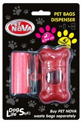 Санитарные сумки Pet Nova с красным футляром цена и информация | Pet Nova Товары для животных | hansapost.ee
