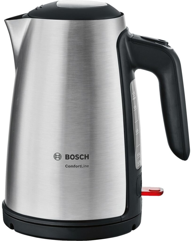 Bosch TWK6A813 Kettle, Stainless steel, hind ja info | Veekeetjad | hansapost.ee