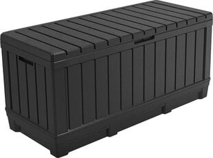 Ящик для хранения Kentwood Storage Box, 350 л, серый цена и информация | Уличные контейнеры, контейнеры для компоста | hansapost.ee