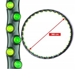 Растягивающийся гимнастический обруч цена и информация | Гимнастические обручи | hansapost.ee