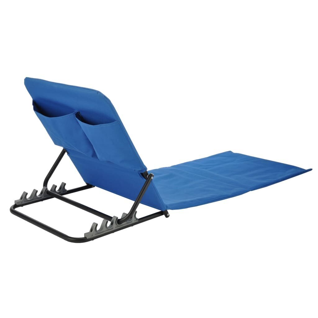 HI kokkupandav rannamatt-tool, PVC, sinine цена и информация | Aiatoolid, rõdutoolid | hansapost.ee