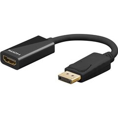 AV Goobay Adapter DisplayPort 1.2 HDMI 1.4 0,1m 67881 - 67881 hind ja info | Goobay Arvutid ja IT- tehnika | hansapost.ee