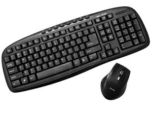 Клавиатура, мышь Blow КМ-1 цена и информация | Клавиатура с игровой мышью 3GO COMBODRILEW2 USB ES | hansapost.ee