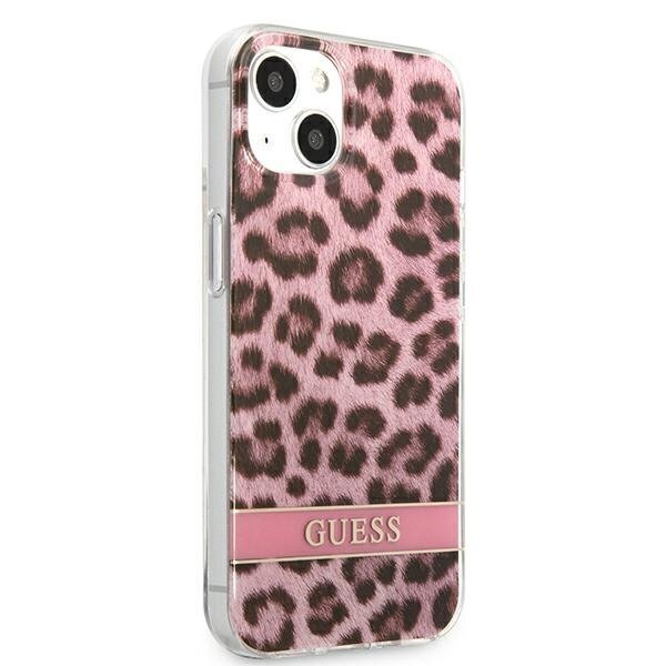 Guess GUHCP13SHSLEOP iPhone 13 mini 5,4" hind ja info | Telefonide kaitsekaaned ja -ümbrised | hansapost.ee