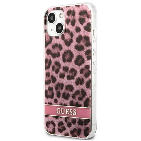 Guess GUHCP13SHSLEOP iPhone 13 mini 5,4" hind ja info | Telefonide kaitsekaaned ja -ümbrised | hansapost.ee