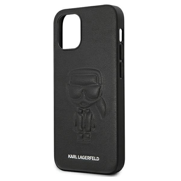 Karl Lagerfeld KLHCP12SPCUIKBK IPhone 12 Mini 5,4 hind ja info | Telefonide kaitsekaaned ja -ümbrised | hansapost.ee