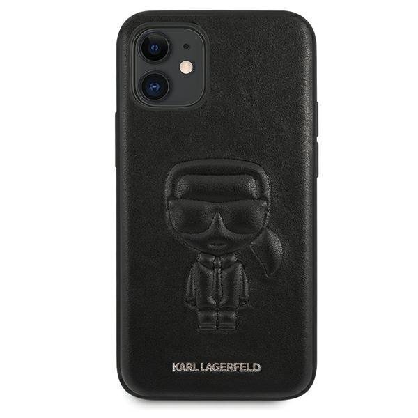 Karl Lagerfeld KLHCP12SPCUIKBK IPhone 12 Mini 5,4 hind ja info | Telefonide kaitsekaaned ja -ümbrised | hansapost.ee