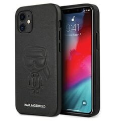 Karl Lagerfeld KLHCP12SPCUIKBK для IPhone 12 Mini 5,4 цена и информация | Чехлы для телефонов | hansapost.ee