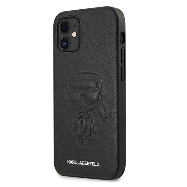 Karl Lagerfeld KLHCP12SPCUIKBK IPhone 12 Mini 5,4 hind ja info | Telefonide kaitsekaaned ja -ümbrised | hansapost.ee