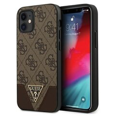 Чехол Guess для iPhone 12 Mini 5,4 " GUHCP12SPU4GHBR цена и информация | Чехлы для телефонов | hansapost.ee