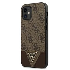 Чехол Guess для iPhone 12 Mini 5,4 " GUHCP12SPU4GHBR цена и информация | Чехлы для телефонов | hansapost.ee