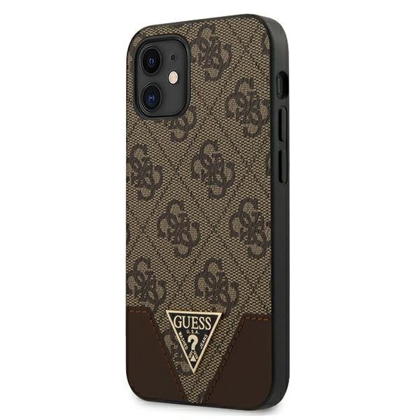 Guess case for iPhone 12 Mini 5,4" GUHCP12SPU4GHBR цена и информация | Telefonide kaitsekaaned ja -ümbrised | hansapost.ee