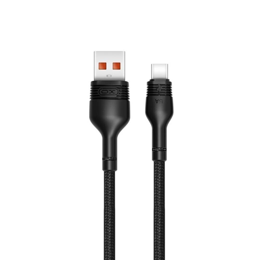 XO cable USB - USB-C 1m 5A NB55 hind ja info | Mobiiltelefonide kaablid | hansapost.ee