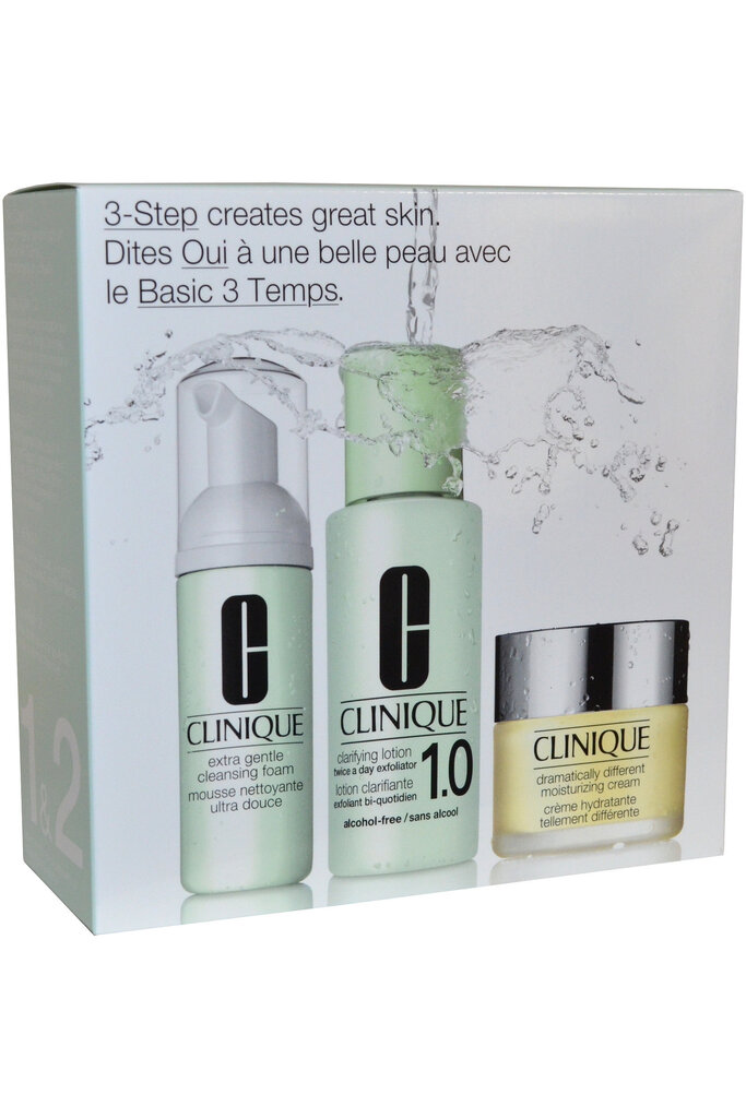 Nahahooldustoodete komplekt Clinique 3-Step Creates Great Skin, 3 tk hind ja info | Näokreemid | hansapost.ee