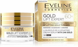 Päeva- ja öökreem 60+ Eveline Cosmetics Gold Lift Expert 50 ml цена и информация | Кремы для лица | hansapost.ee