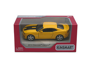 Auto Kinsmart 2014 Cvevrolet Camaro, 1:38 hind ja info | Mänguasjad poistele | hansapost.ee