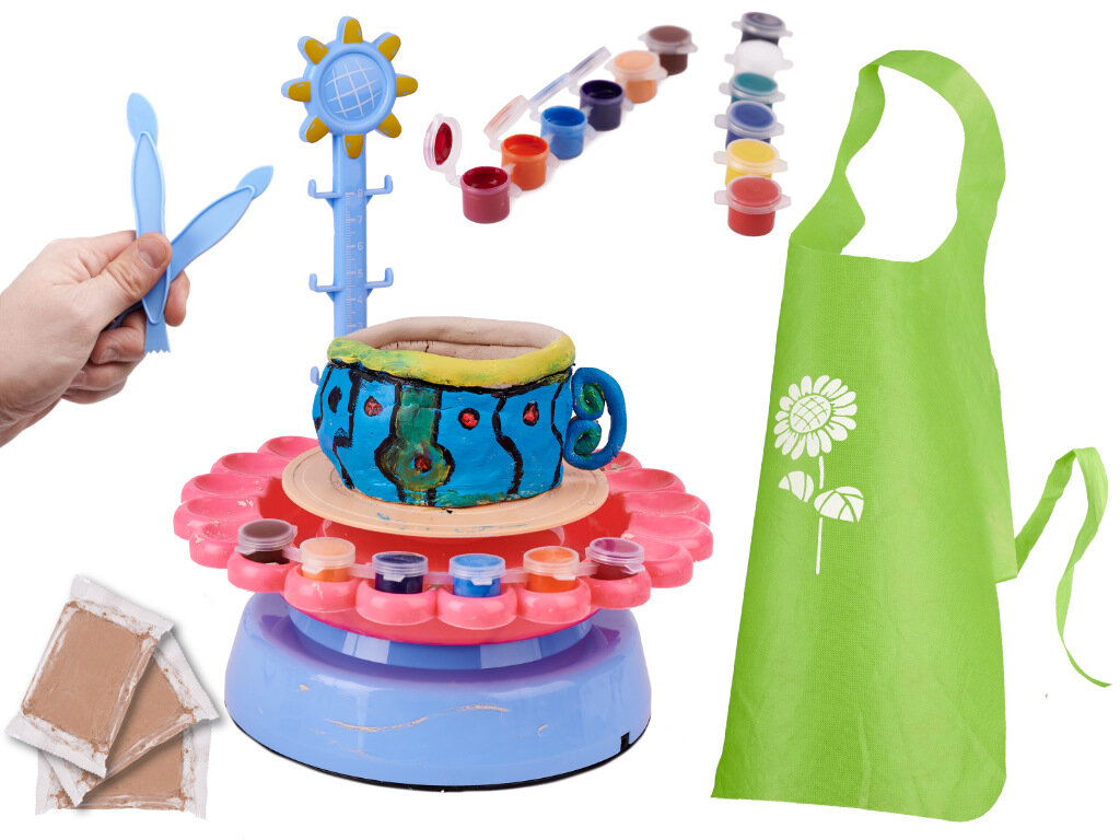 Keraamika loominguline komplekt savi ja värviga KX5630 цена и информация | Arendavad laste mänguasjad | hansapost.ee