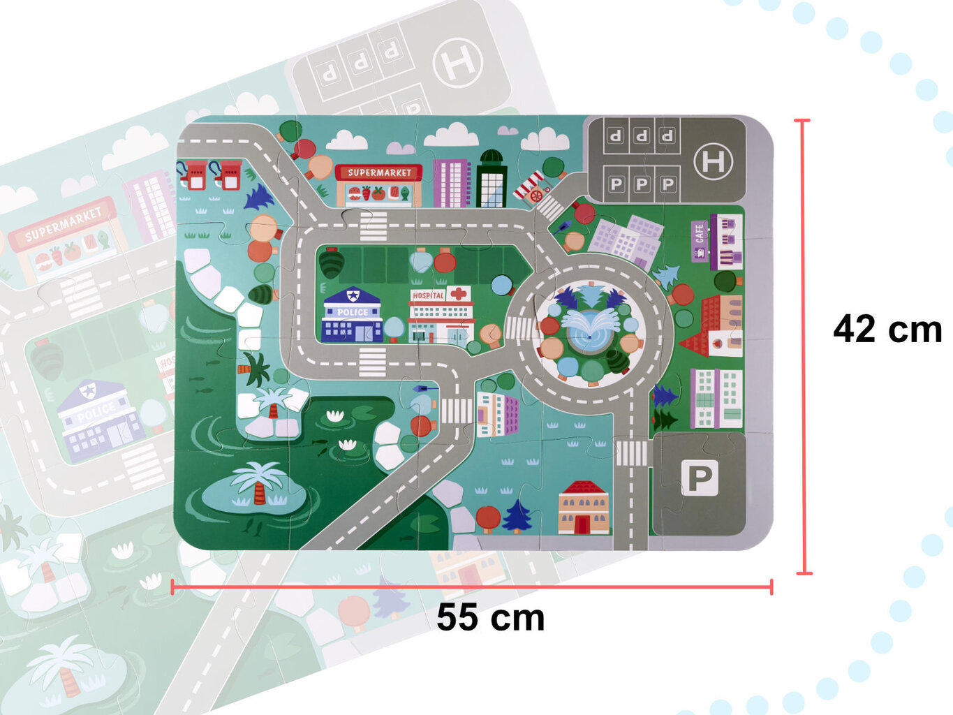 Arendavad puidust kuubikud, 100 tk hind ja info | Klotsid ja konstruktorid | hansapost.ee