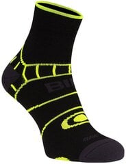 Meeste jalgrattasokid Avento Climayarn, black/fluorescent yellow цена и информация | Замшевые мокасины NESSI  | hansapost.ee