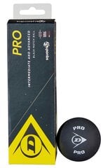 Squash57 pallid Dunlop PRO WSF 3-box black hind ja info | Squash | hansapost.ee