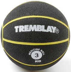 Набивной мяч TREMBLAY Medicine Ball 3kg D23 см цена и информация | SportVida Фитнес упражнений & Реабилитации мяч 55CM диаметр с насосом Коралллого Розовый | hansapost.ee