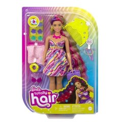 Nukk Barbie Totaly Hair laineliste juustega hind ja info | Mänguasjad tüdrukutele | hansapost.ee