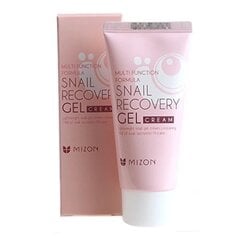 Гель-крем для лица с экстрактом улитки Mizon Snail Recovery Gel 45 мл цена и информация | Кремы для лица | hansapost.ee