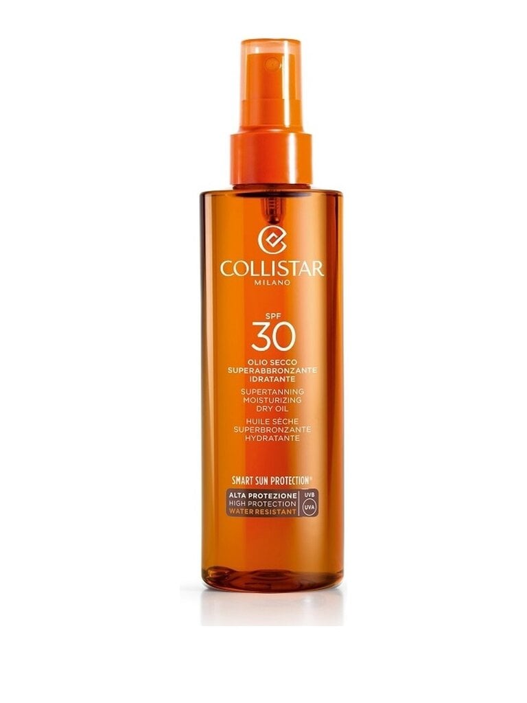 Päevitust soodustav kuivõli Collistar Sun SPF 30, 200 ml hind ja info | Päikesekaitse ja päevitusjärgsed kreemid | hansapost.ee