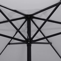 Зонт уличный Springos GU0022, 250 см, светло-серый цена и информация | Зонты, маркизы, стойки | hansapost.ee