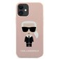 Karl Lagerfeld KLHCP12SSLFKPI iPhone 12 mini 5,4 " hind ja info | Telefonide kaitsekaaned ja -ümbrised | hansapost.ee