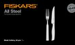 Fiskars All Steel Söögiriistade komplekt Steak 24-osa hind ja info | Söögiriistad ja komplektid | hansapost.ee