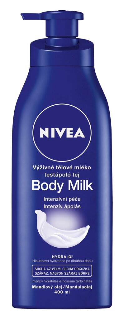 Nivea Body Milk ihupiim 400 ml hind ja info | Kehakreemid, kehaõlid ja losjoonid | hansapost.ee