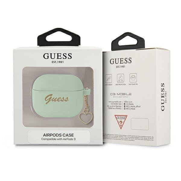 Guess GUA3LSCHSN AirPods 3 Green цена и информация | Kõrvaklapid | hansapost.ee