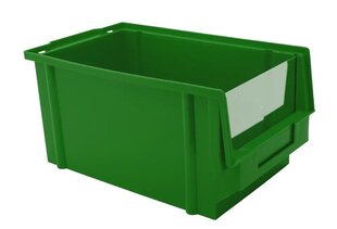 Ящик для инструментов, размер 2, зеленый цена и информация | Ящики для инструментов, держатели | hansapost.ee