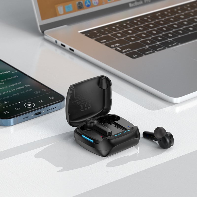 Acefast In-Ear TWS Bluetooth 5.0 T4 Black цена и информация | Kõrvaklapid | hansapost.ee