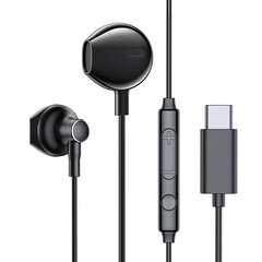 Joyroom In-Ear USB Type C JR-EC03 Black цена и информация | Наушники | hansapost.ee
