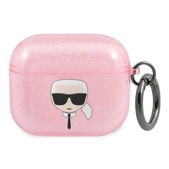Karl Lagerfeld KLA3UKHGP AirPods 3 Pink цена и информация | Аксессуары для наушников | hansapost.ee