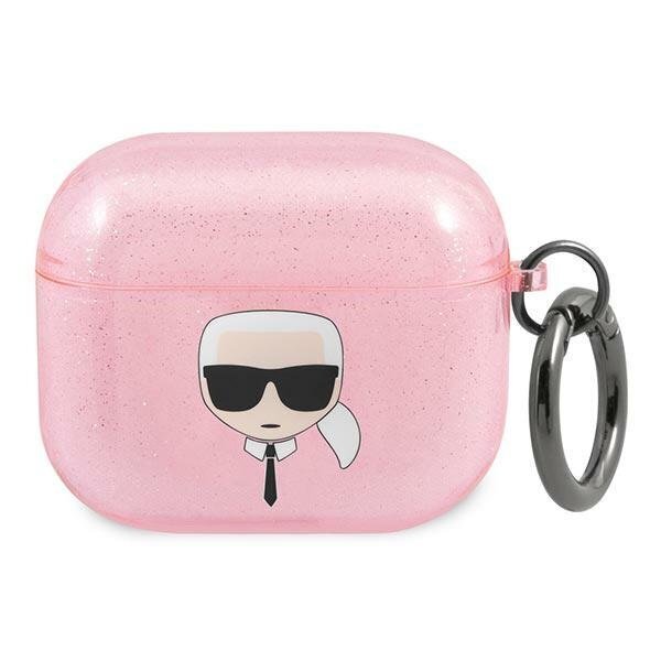 Karl Lagerfeld KLA3UKHGP AirPods 3 Pink цена и информация | Kõrvaklappide tarvikud | hansapost.ee