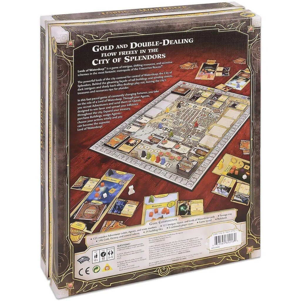 Lauamäng Lords of Waterdeep hind ja info | Lauamängud ja mõistatused perele | hansapost.ee