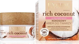 Toitev näokreem Eveline Rich Coconut, 50 ml hind ja info | Eveline Cosmetics Näohooldus | hansapost.ee